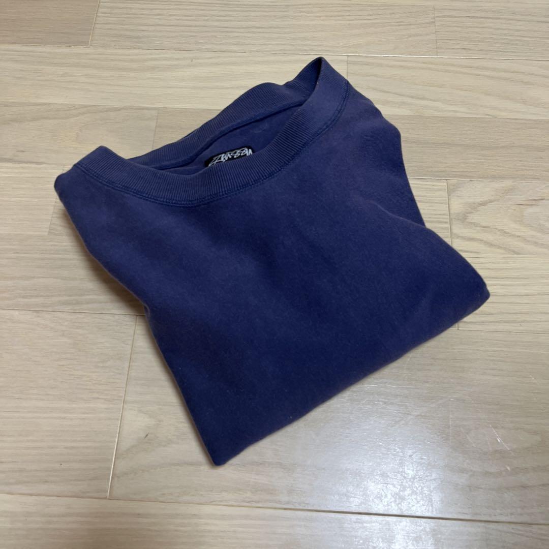 ol stussy ブランクスウェット クルーネック XL 那須紺