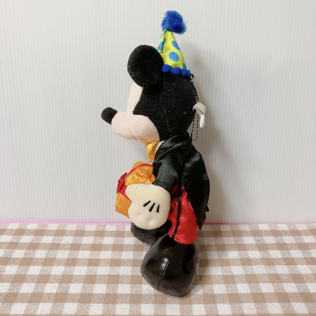 ミッキー ミッキーマウス ハッピーバースデー ぬいぐるみバッジ ぬいバ