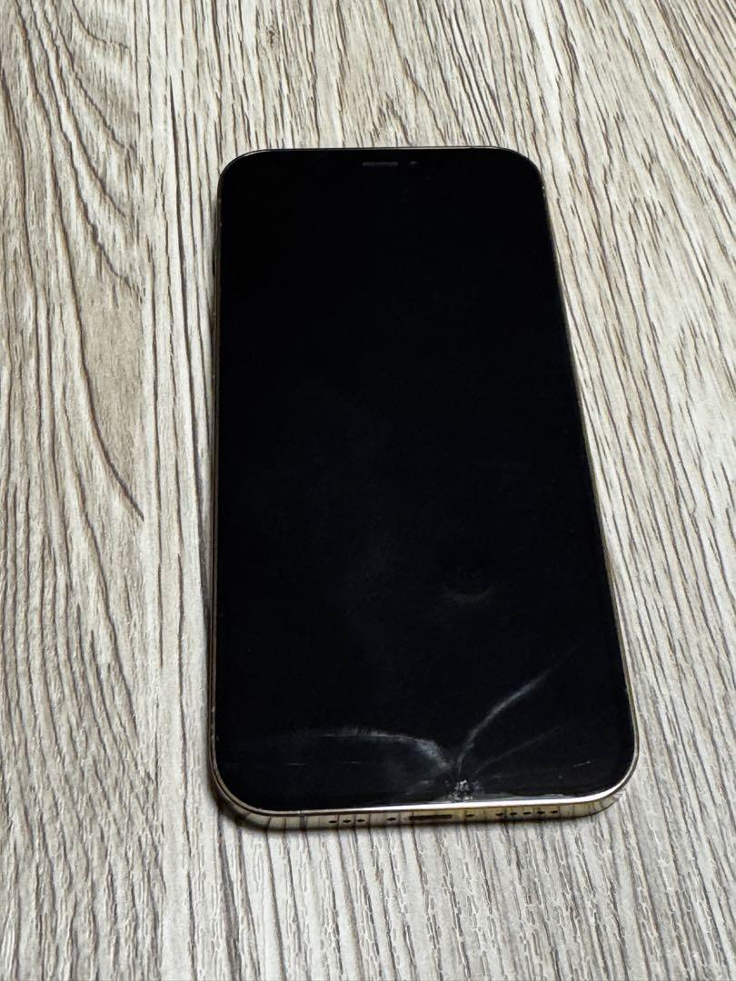 iPhone 12 Pro 128GB ゴールド faceID不可 箱無し