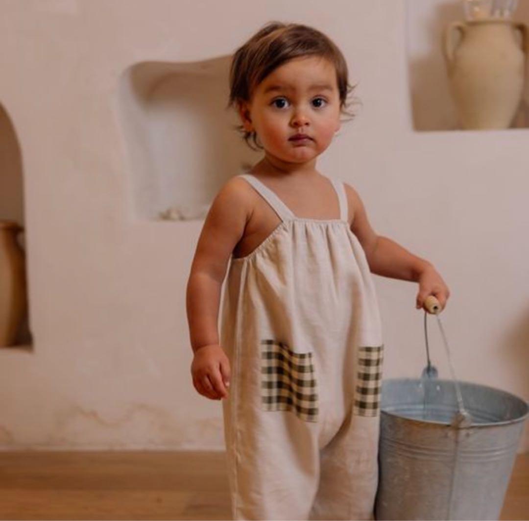 Organic Zoo(オーガニックズー)　ジャンプスーツ organic zoo】【30%OFF】Ceramic White Artisan Jumpsuit