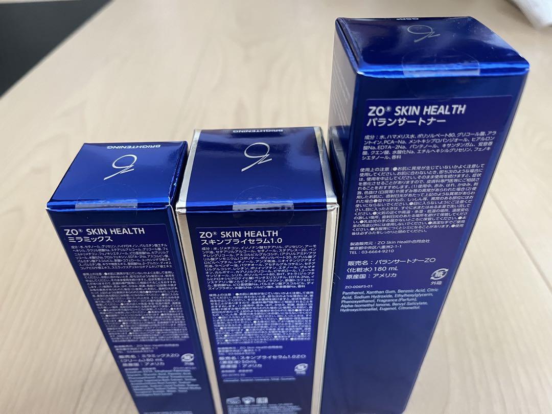 ZO SKIN HEALTH スキンケア3点セット