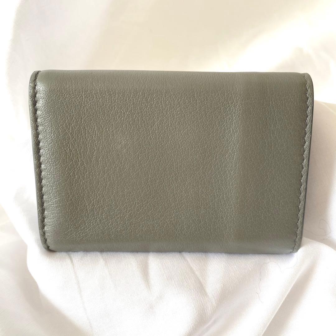 美品】バレンシアガ ペーパー ミニ ウォレット 三つ折り財布 上質