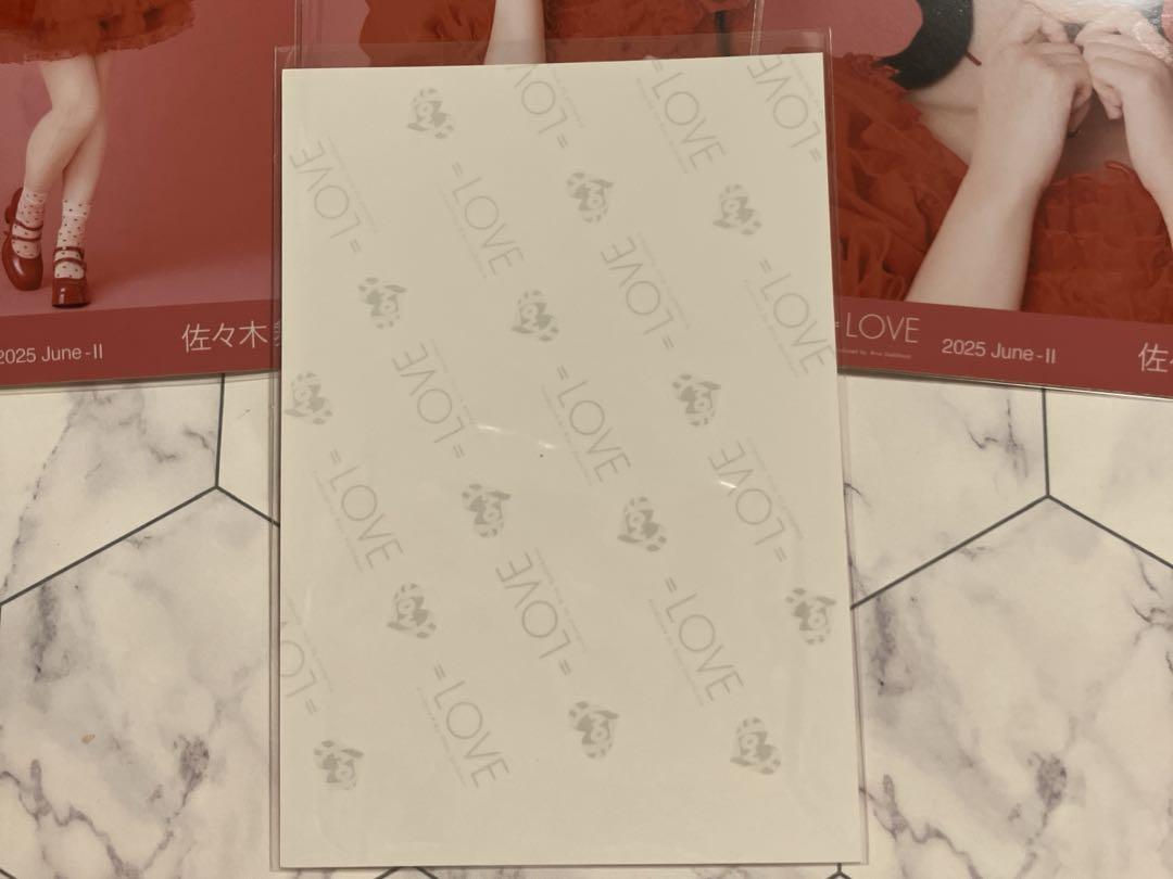 イコラブ 直筆生写真 佐々木舞香 とくべチュ歌唱② コンプ