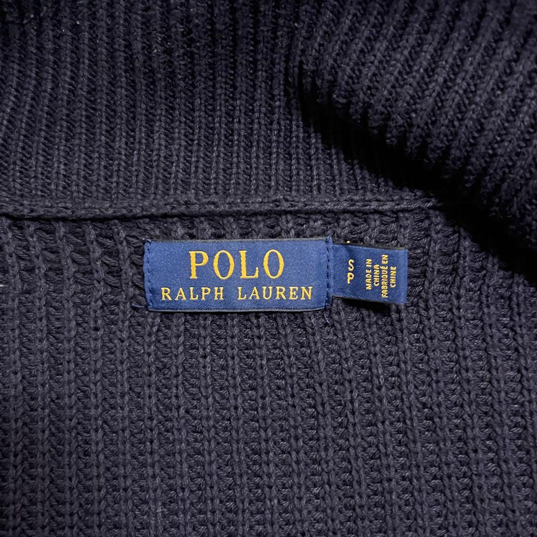 Ralph Lauren 現行タグ ショールカラーカーディガン ニット