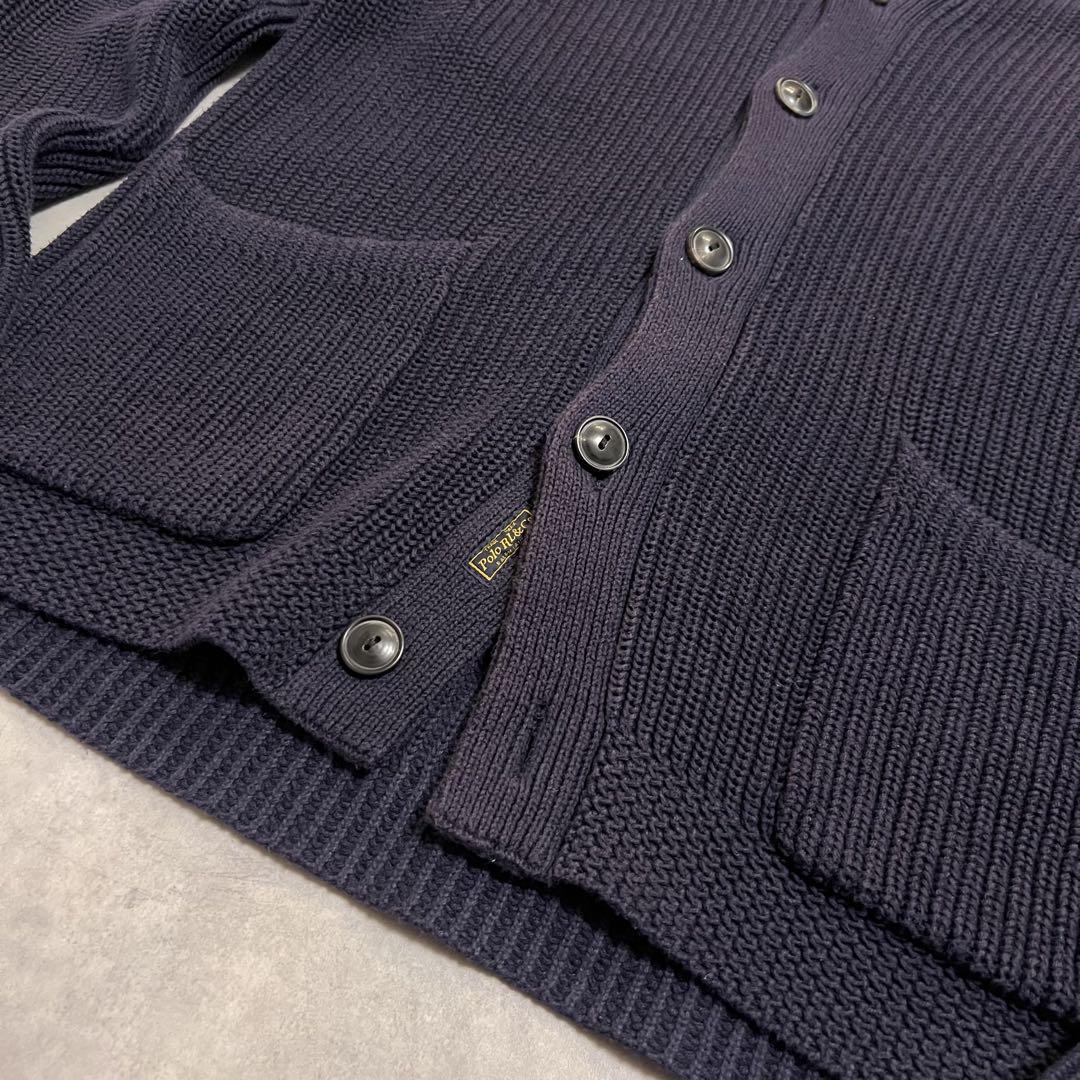 Ralph Lauren 現行タグ ショールカラーカーディガン ニット