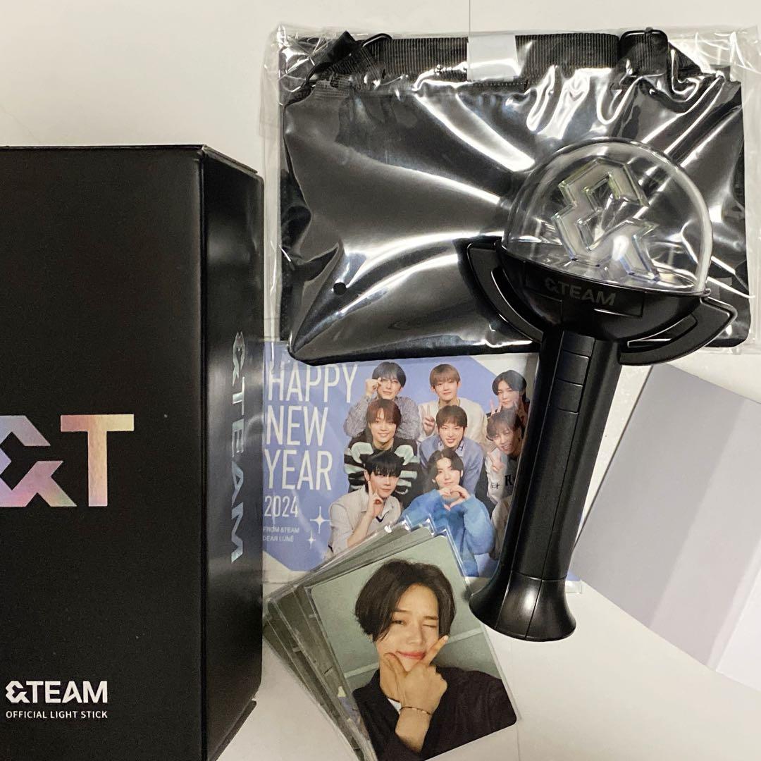 ＆TEAM ペンライト　サコッシュ &TEAM andteam ペンライト ファンクラブ入会特典サコッシュ
