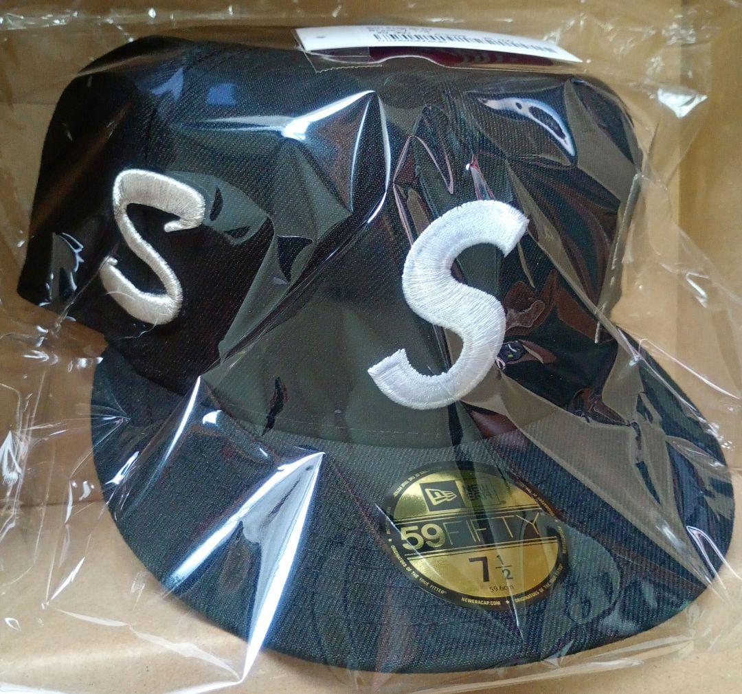 Supreme Multi S Logo New Era(黒）7-1/2