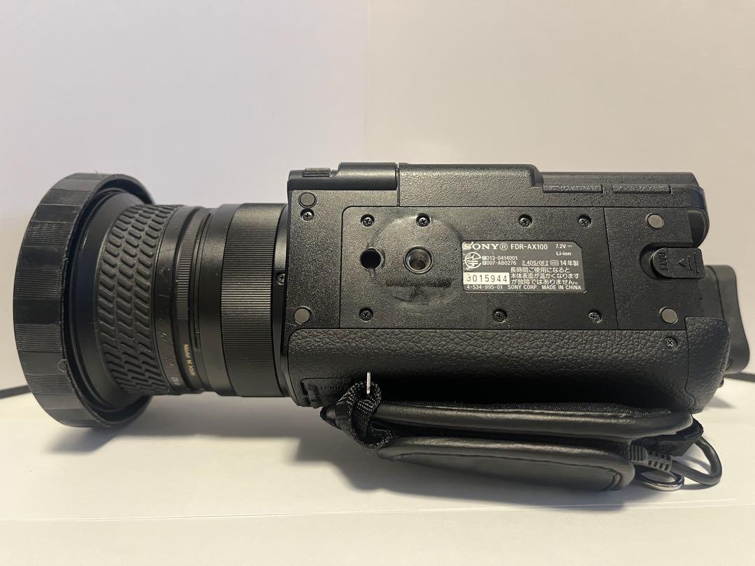 FDR-AX100 SONYビデオカメラ本体