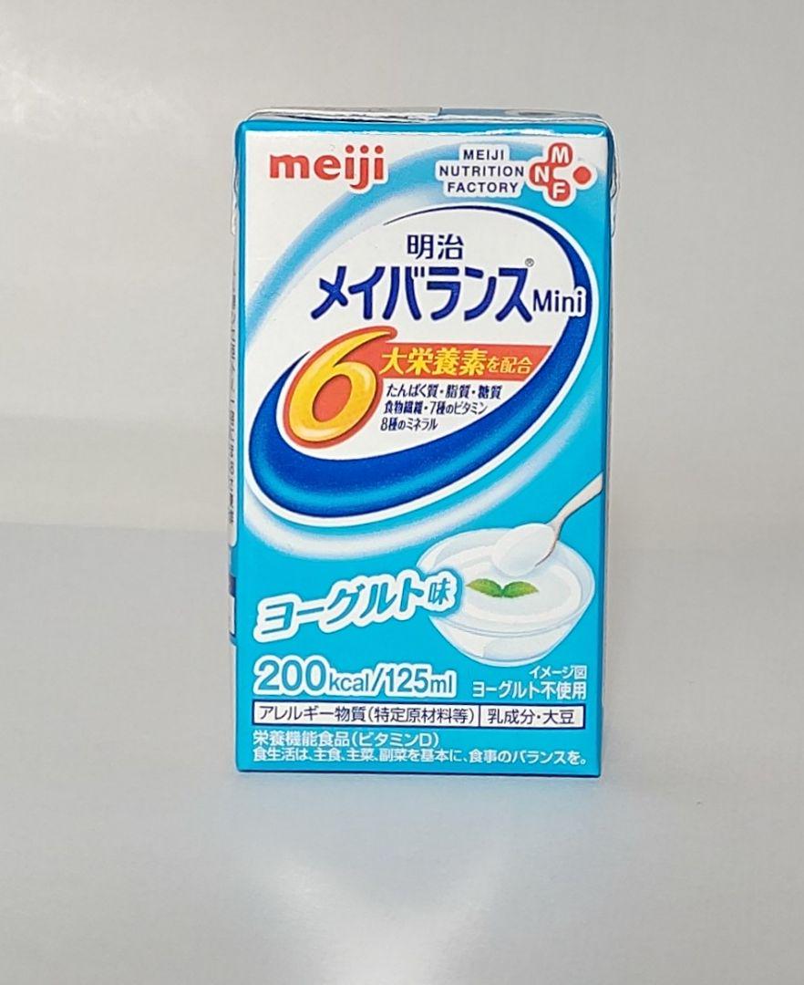 明治メイバランスミニ コーヒー味、バナナ味、ヨーグルト味各1ケース