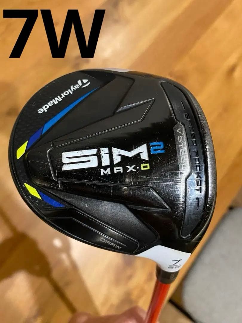 テーラーメイド SIM2 MAX-D フェアウェイウッド 7W SRTaylorMade