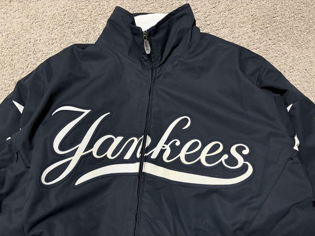 MLB ヤンキース マジェスティック オーセンティック　ブルゾン スタジャン