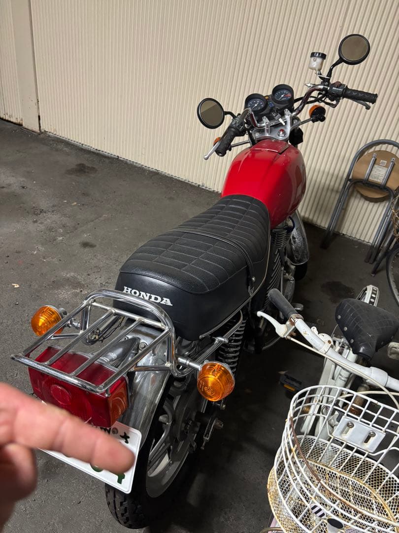HONDA CB250T ホーク　バブ　レストアベース