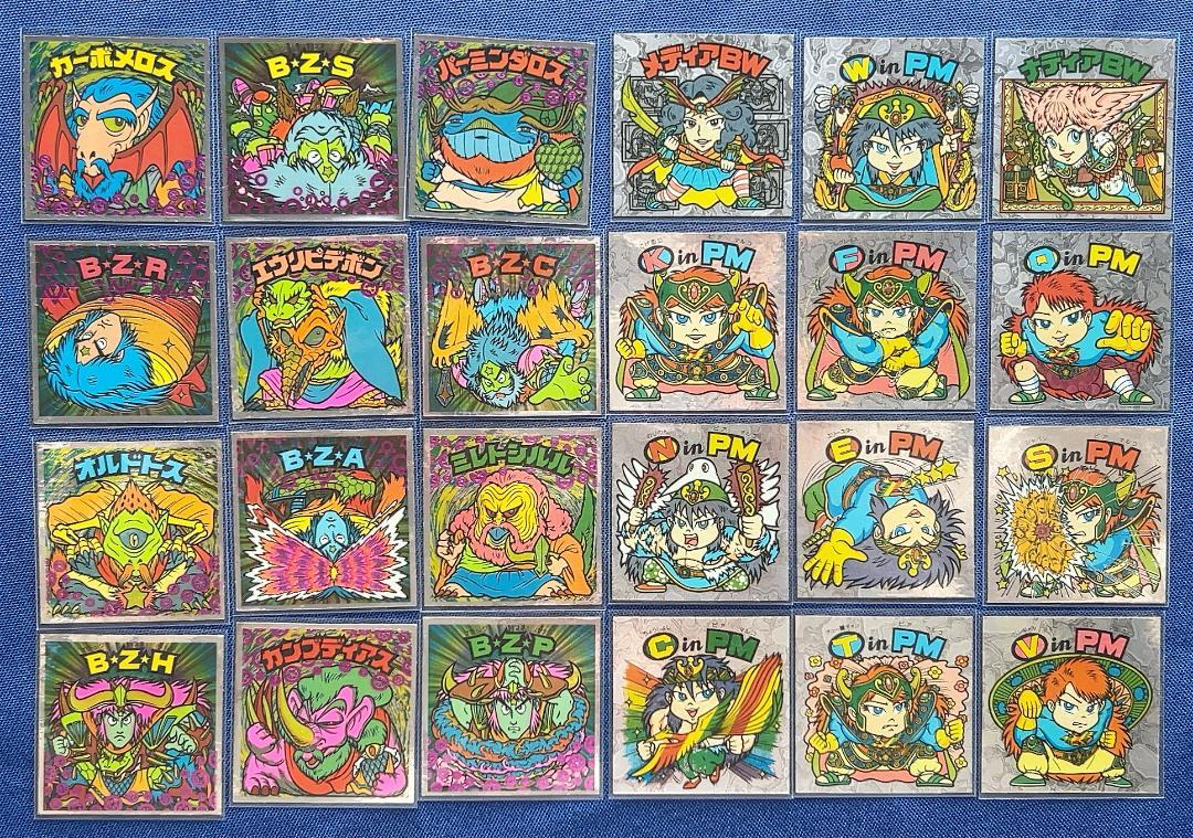旧ビックリマン 第21弾ヘッド コンプ