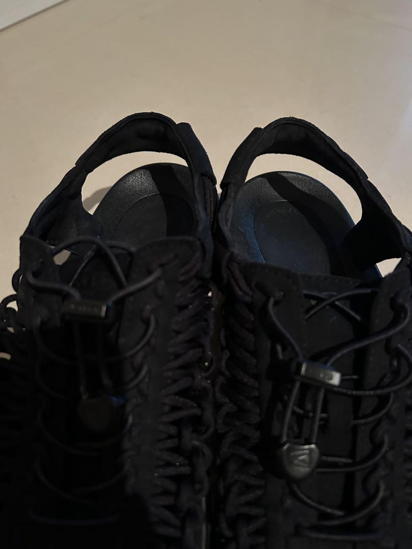 ２７㎝　KEEN UNEEK キーン　ユニーク　ブラック サンダル　比較的美品