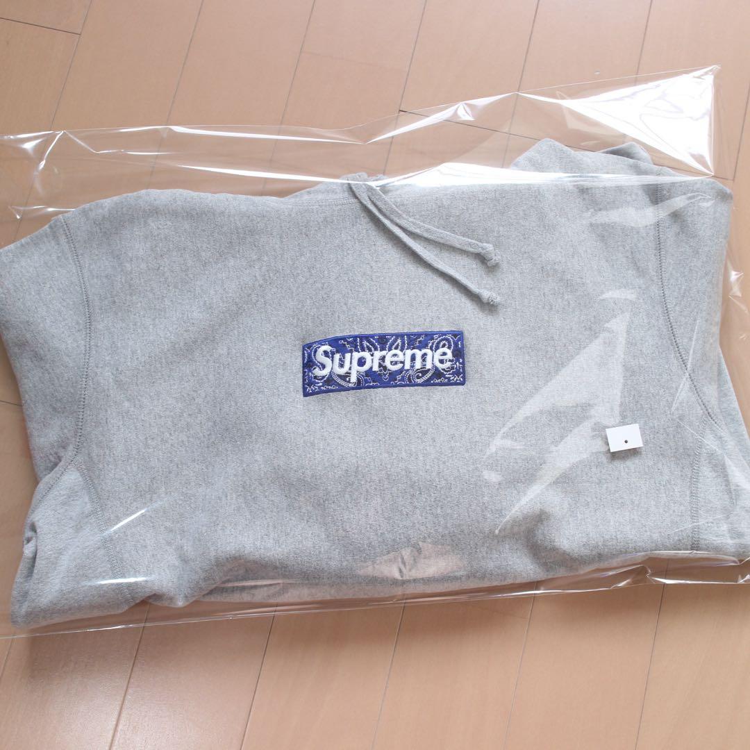 美品 タグ付 Supreme バンダナ パーカー bandana ボックスロゴ 美品 タグ付 Supreme バンダナ パーカー bandana ボックスロゴ