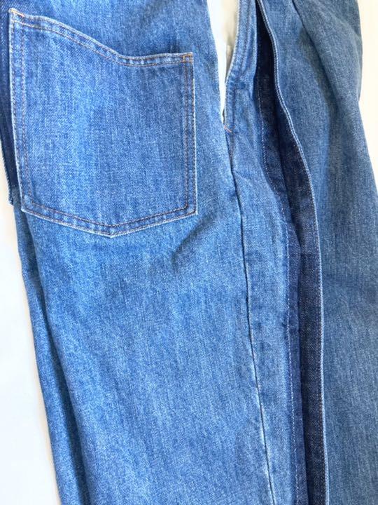 ジーンズ ユさん専用 Reconstruction Wide Denim Jeans YbF9e-m50443488871 ただきます