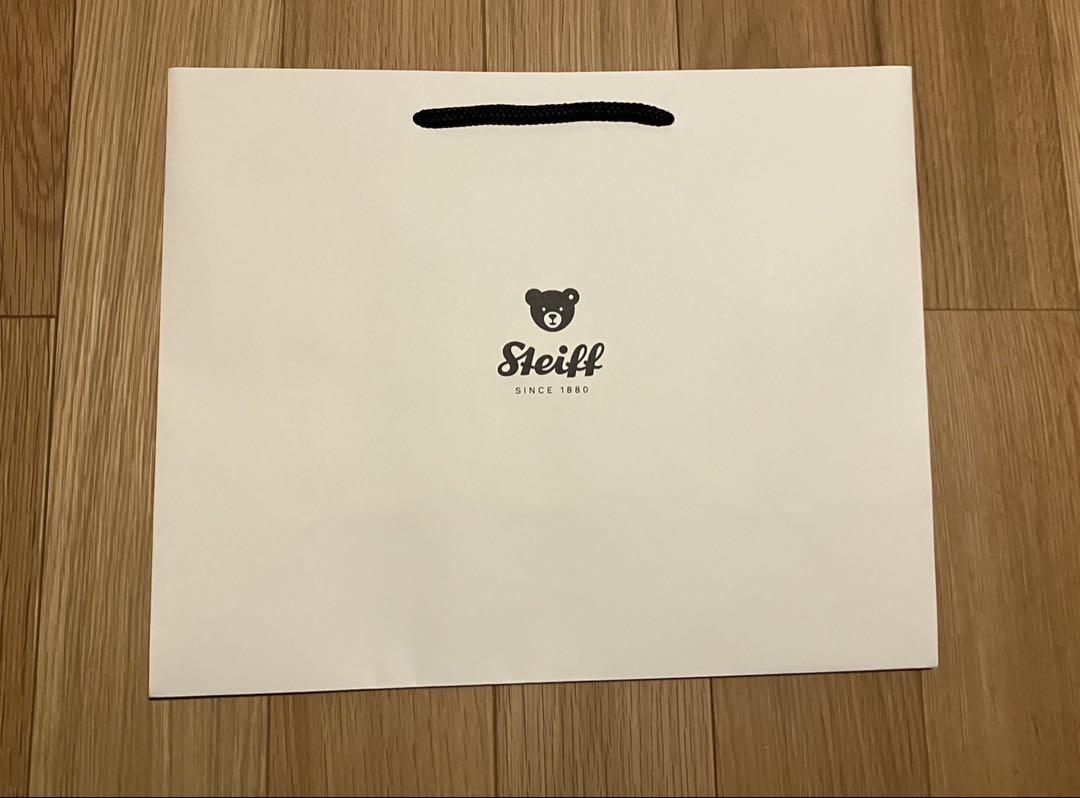 Steiff ショップバッグ ホワイト