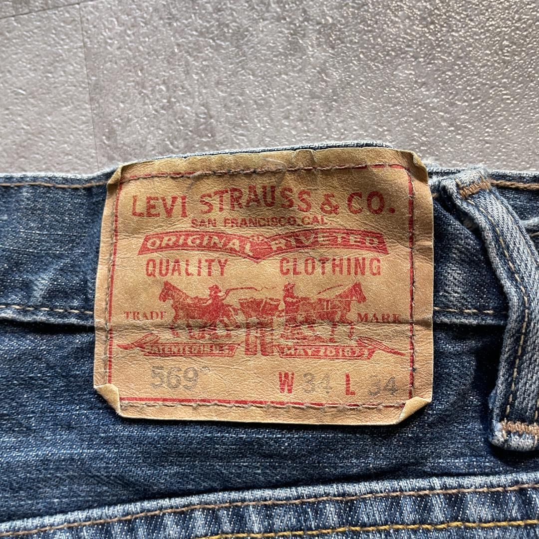 【W34 L34】 メキシコ製 usa levi's リーバイス 569