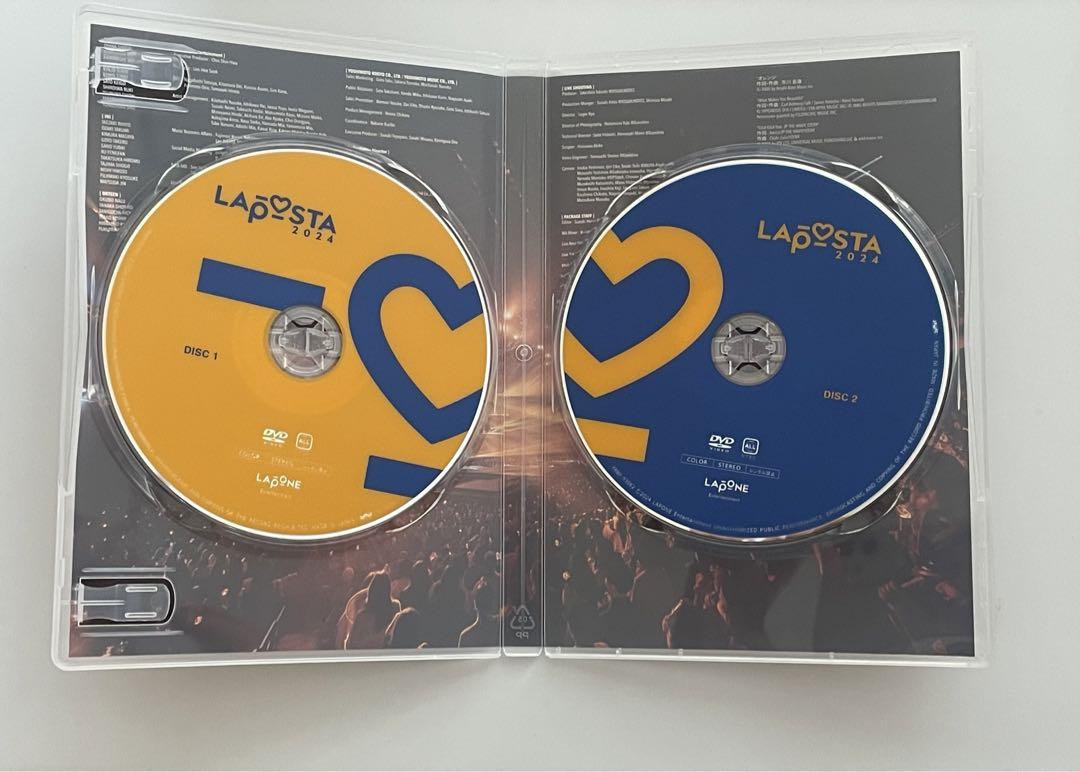 LAPOSTA2024 ラポスタ DVD 佐野雄大トレカ&ポストカード付き