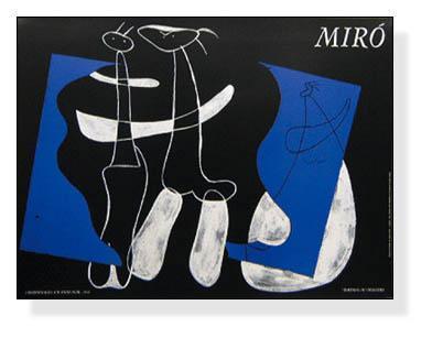 最新人気 3 Personnage/ジョアン ミロ/特別額装品 MIRO コレクション
