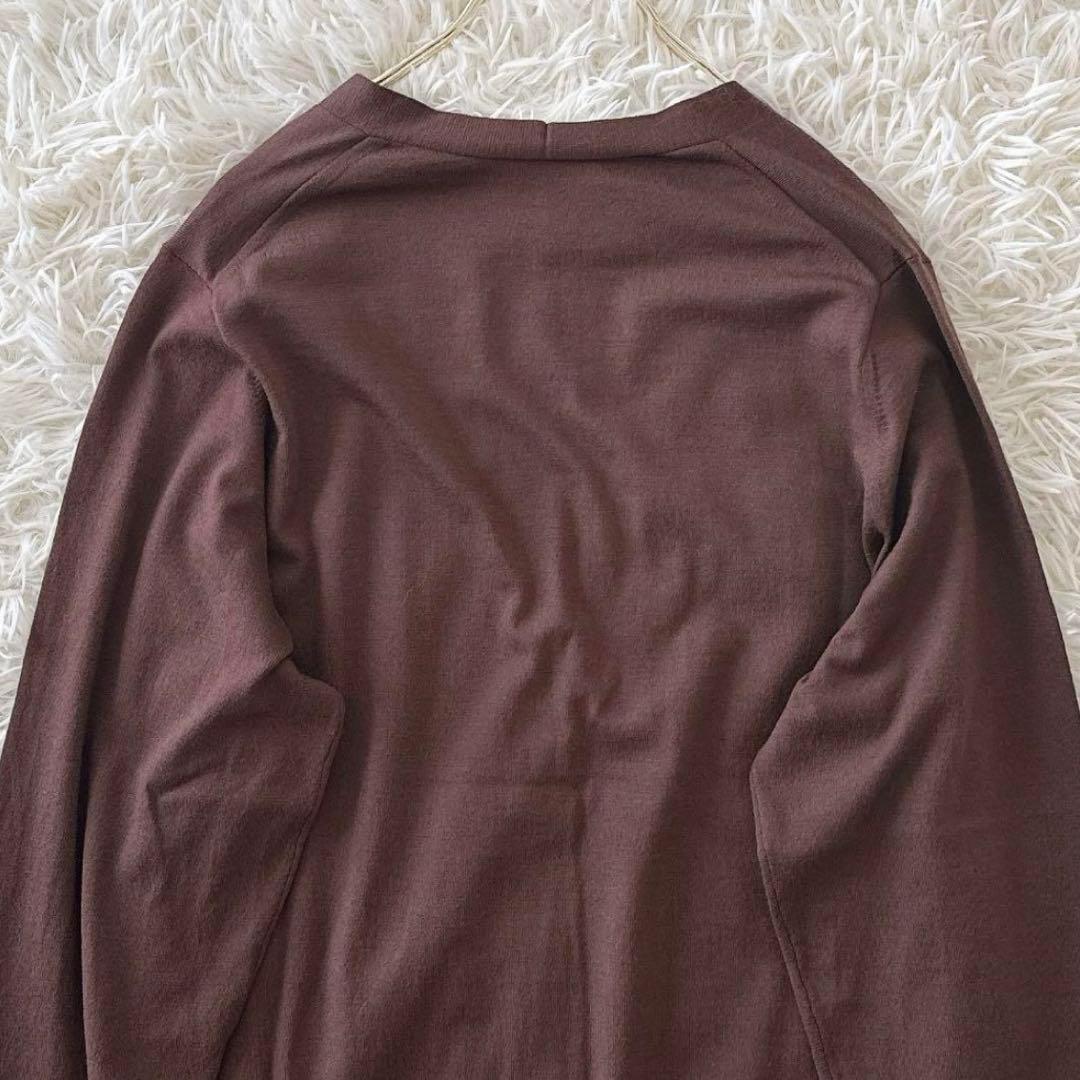 未使用タグ付き✨2XL マッキントッシュロンドン リアプレーンニットカーディガン