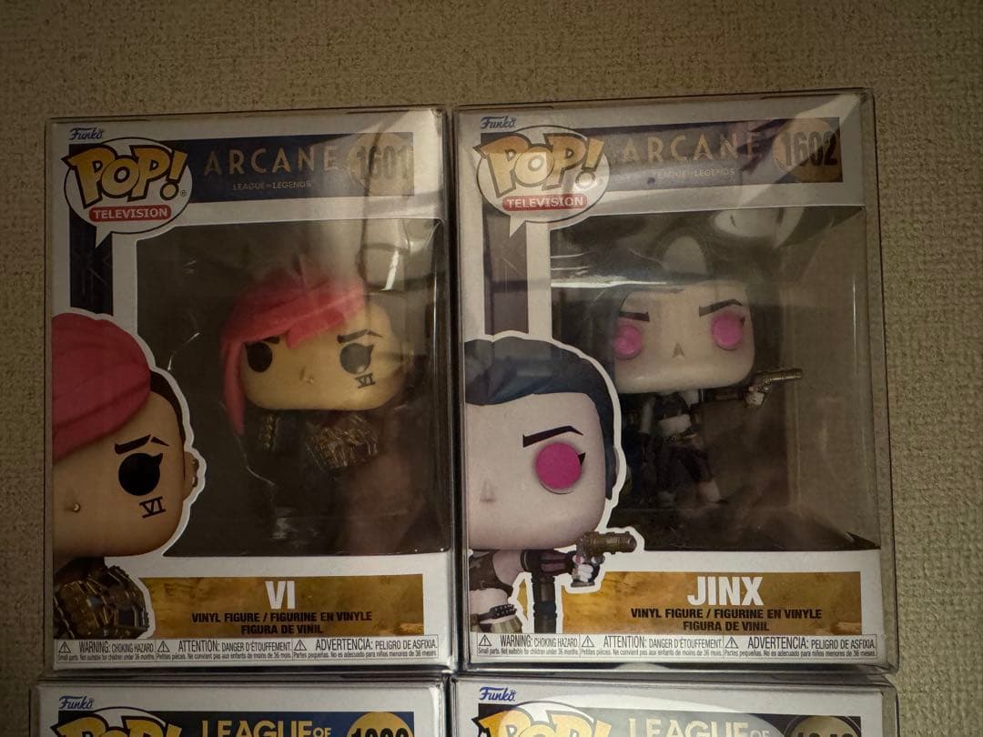 FUNKO POP ARCANE VI JINX フィギュアセットFunko