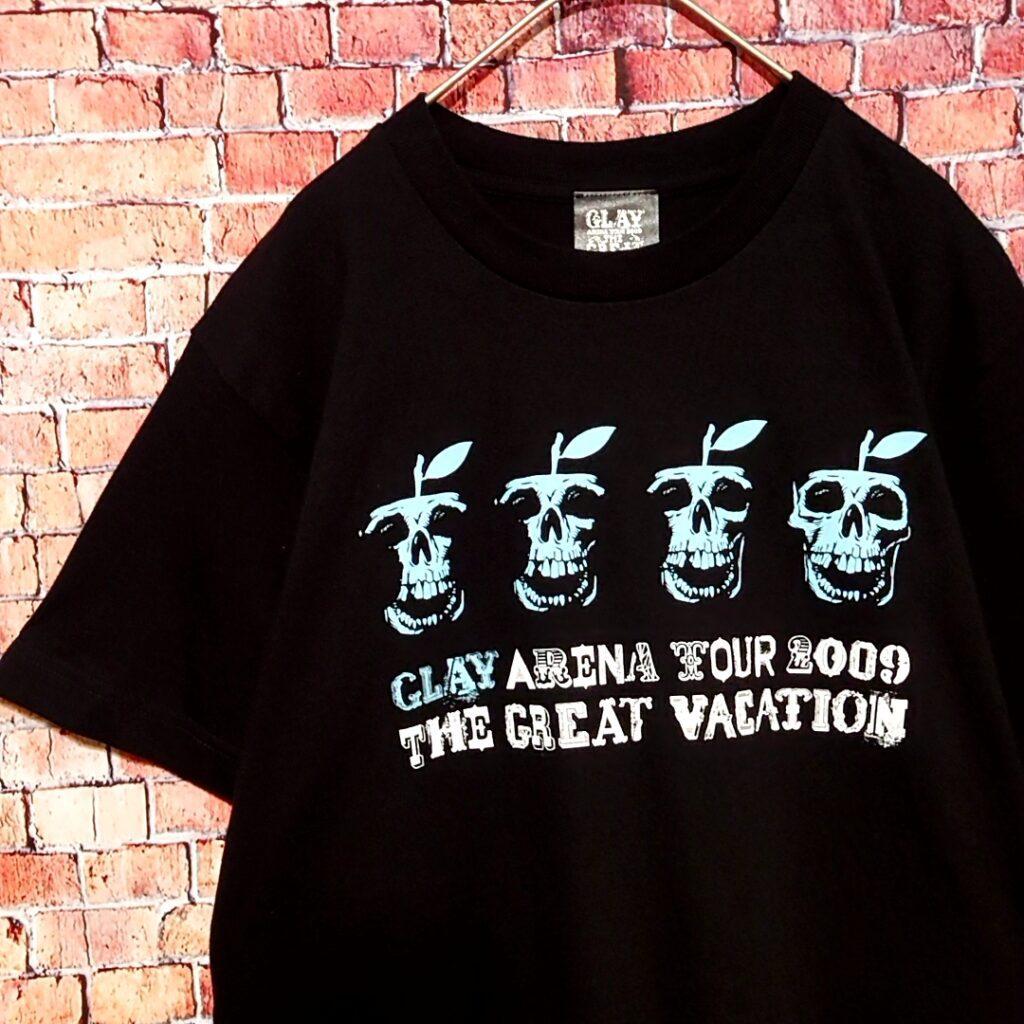 GLAY アリーナツアー 半袖Tシャツ ブラック コットン 100% S