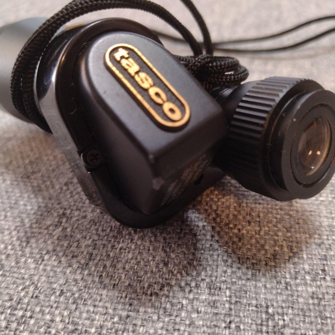 レア　TASCO タスコ 単眼鏡 8x20mm 純正ケース、ストラップ付き