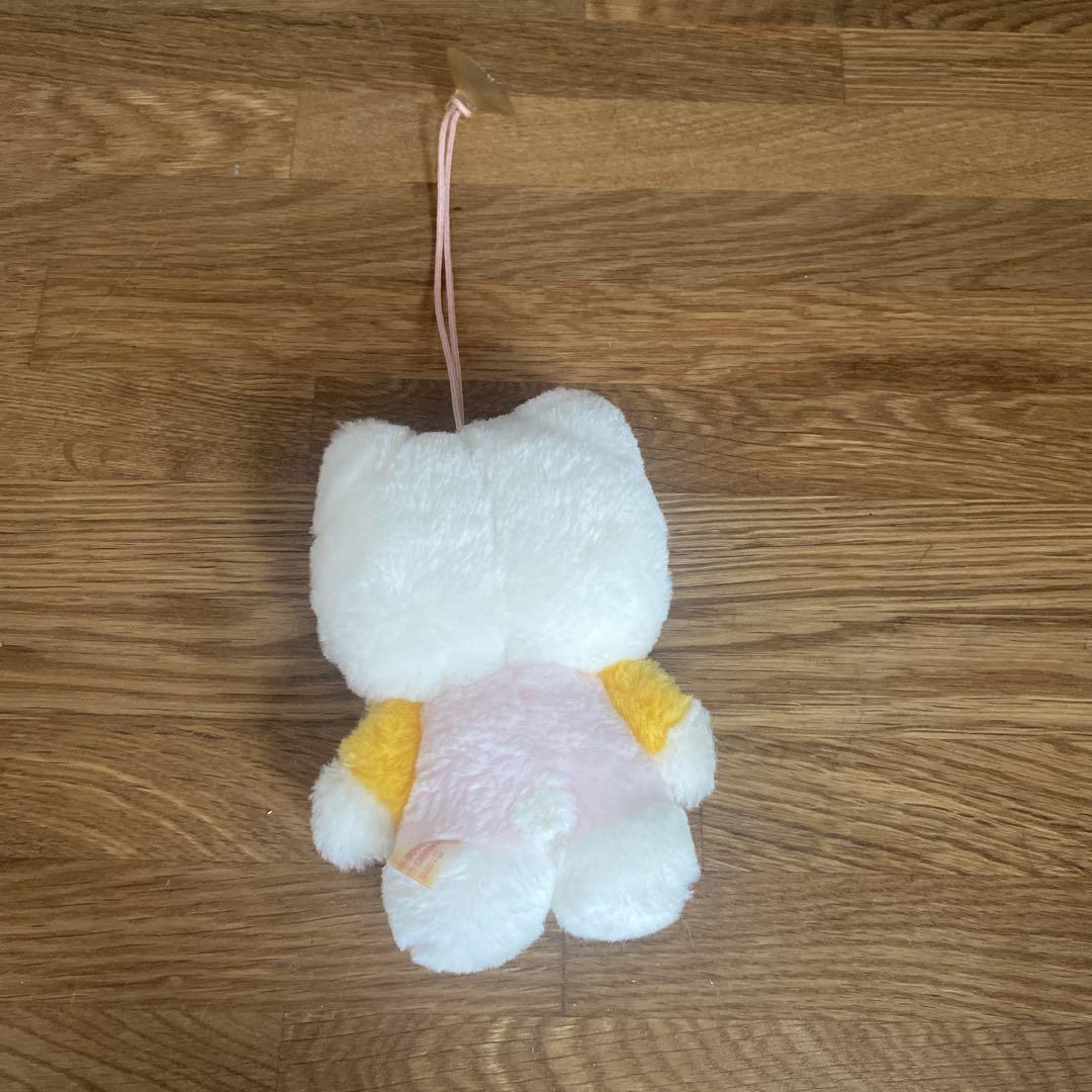 ハローキティ　マスコット　ぬいぐるみ　キーホルダー　吸盤付き　レトロ　レア