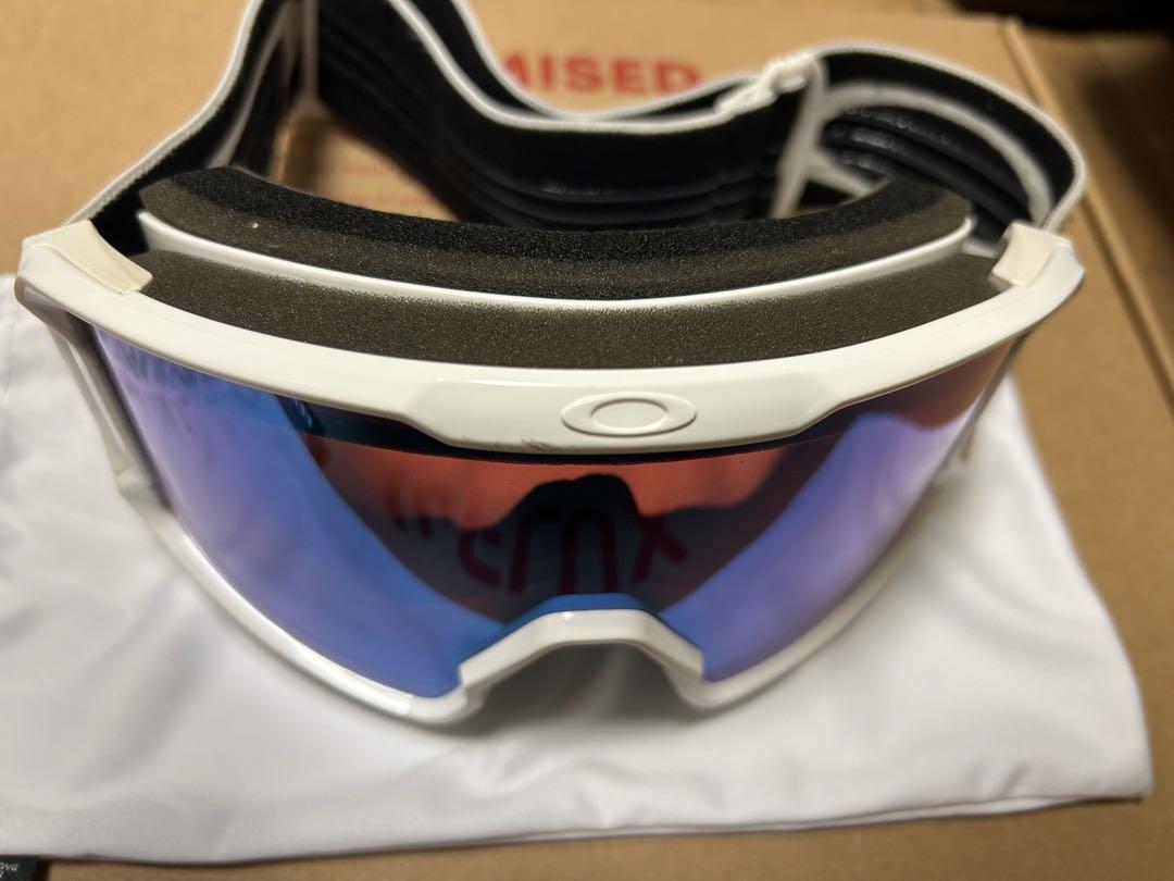 スキー・スノーボードアクセサリー OAKLEY LINEMINER PRIZM SAPPHIRE IRIDIUM
