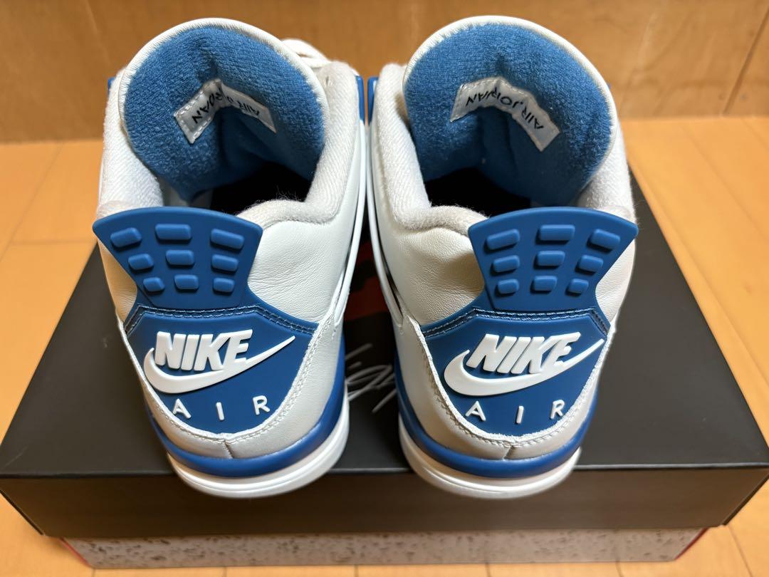靴 Nike Air Jordan 4 Retro Industorial Blue