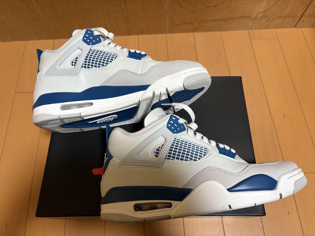 靴 Nike Air Jordan 4 Retro Industorial Blue