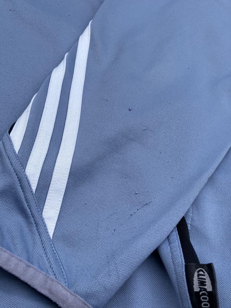 【希少】adidas×マルセイユ　ハーフジップスウェット/ドリルトップ 2XO