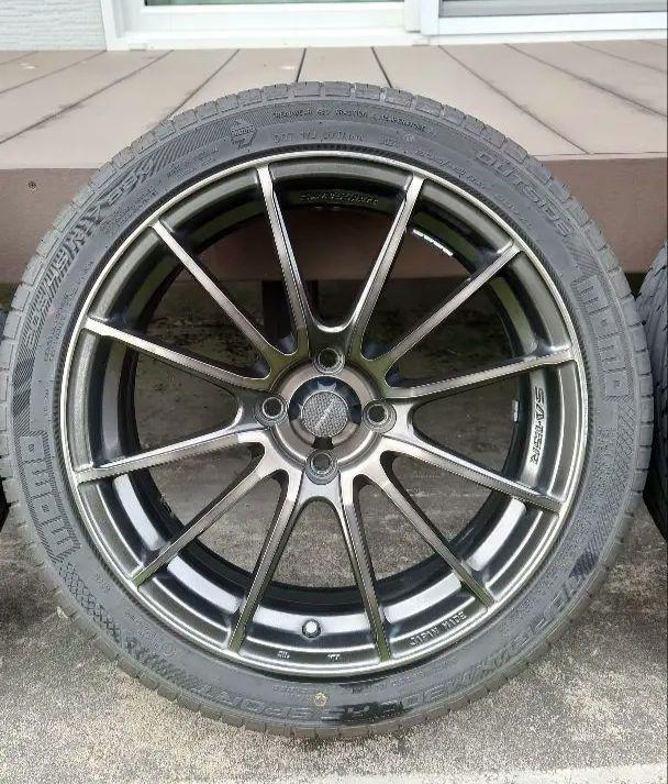 weds sports SA-15R 17インチ 4H PCD100 +43