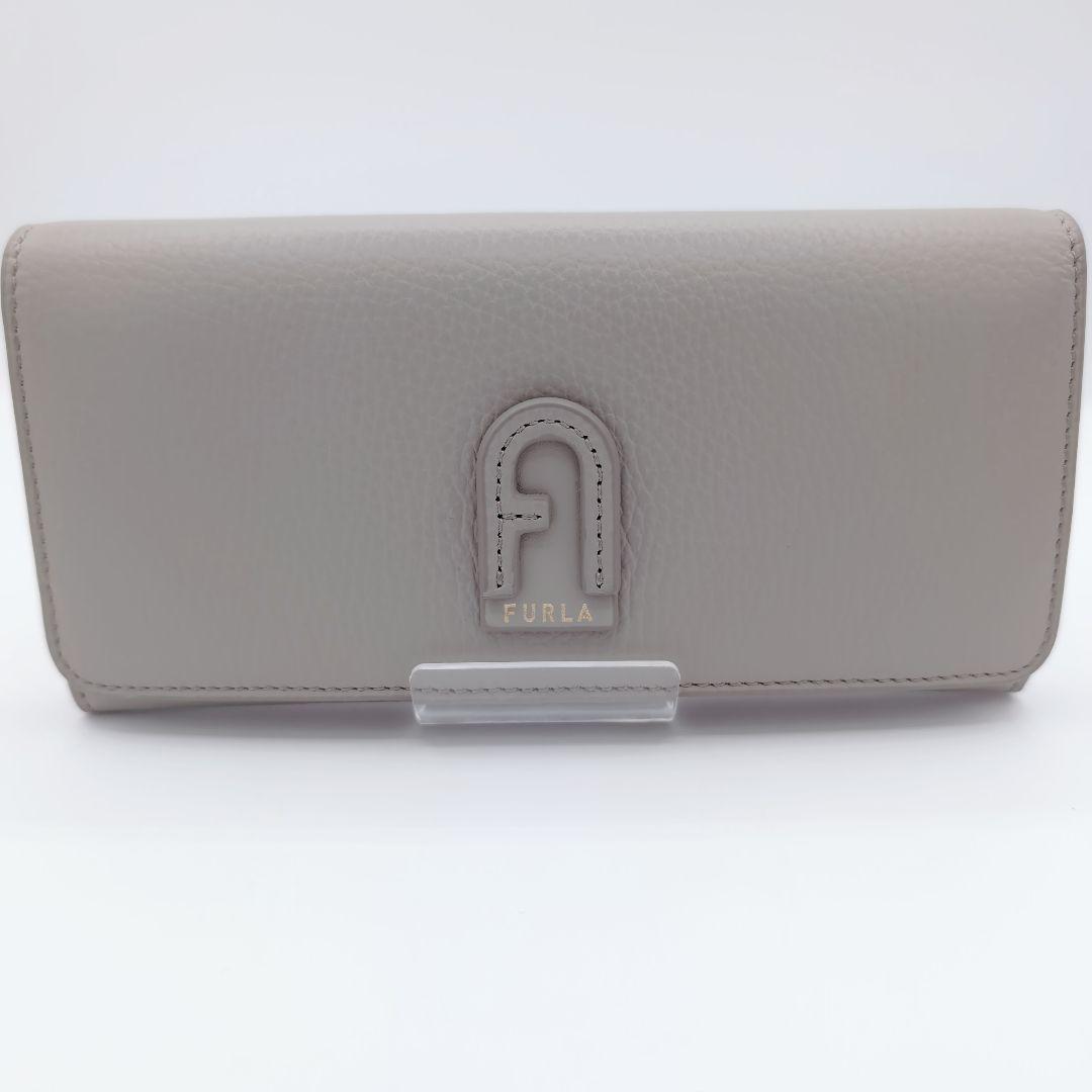 素晴らしい品質 美品 FURLA フルラ 長財布 レザー 革 箱 袋 おしゃれ かわいい 小物
