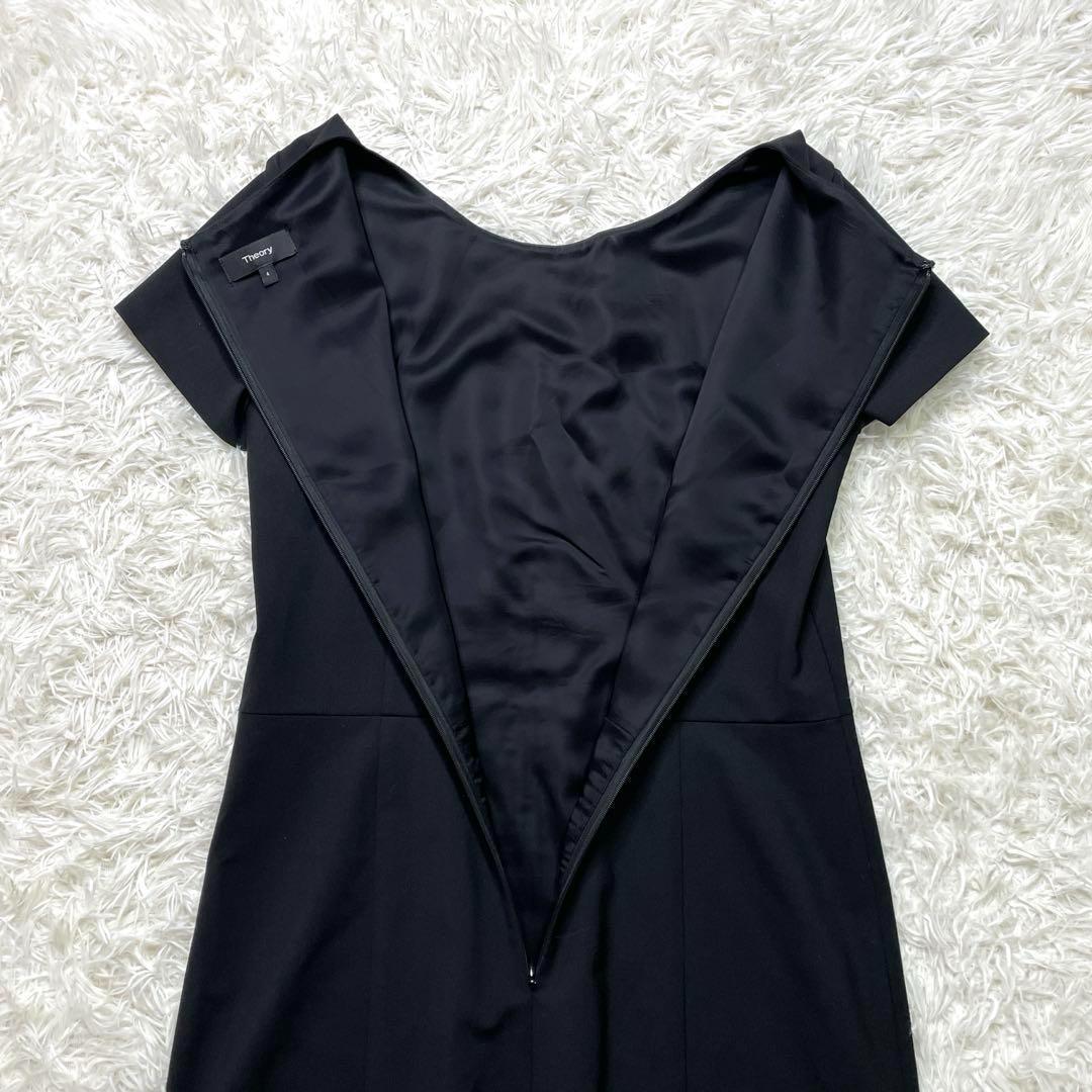 美品✨ Theory セオリー ワンピース ブラックフォーマル size4