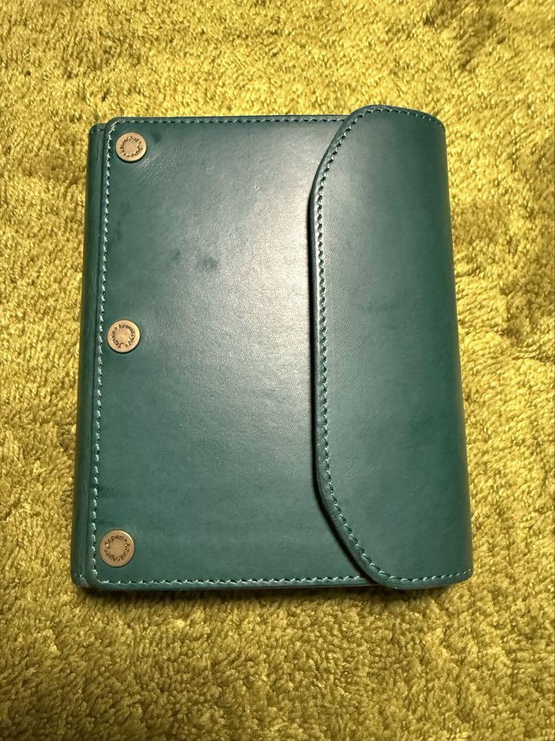 新品 未使用 kawacoya ×ナガサワ 限定 Blue Green M6 新品 未使用 kawacoya ×ナガサワ 限定 Blue Green M6 文房具