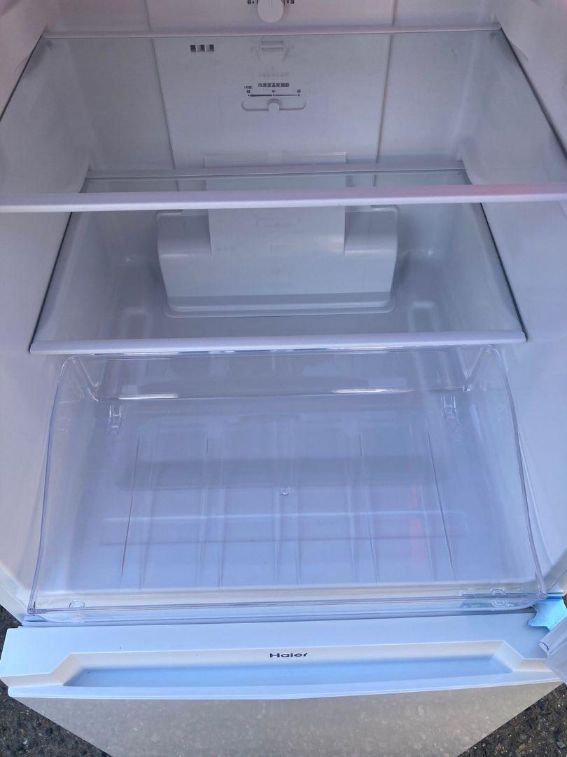 送料込☆2023年製/Haier【ノンフロン冷凍冷蔵庫】2ドア/右開き/121L