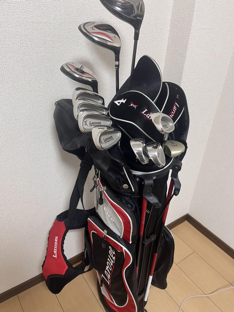 Larouge メンズゴルフクラブセット値下げしました