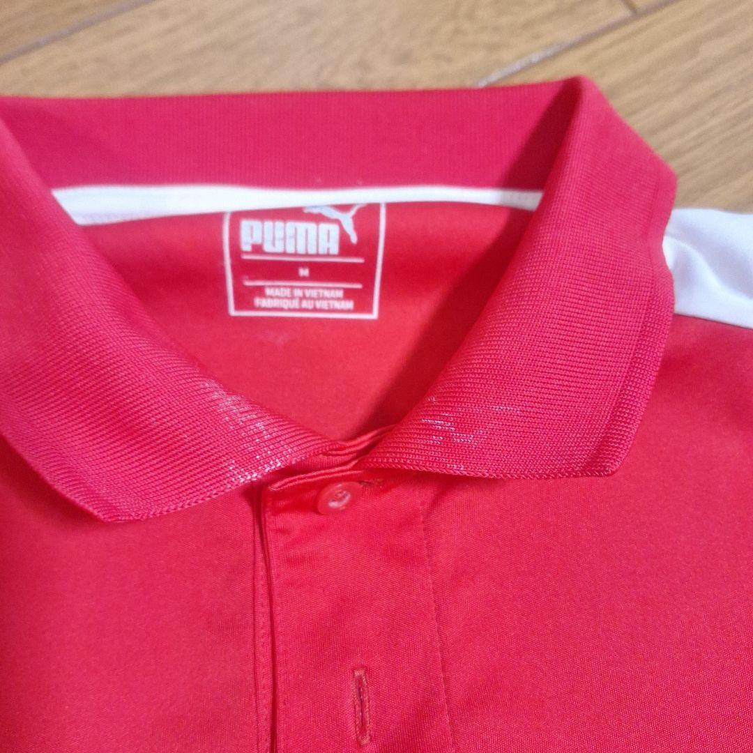 Puma レッド ポロシャツ ショートパンツ セット