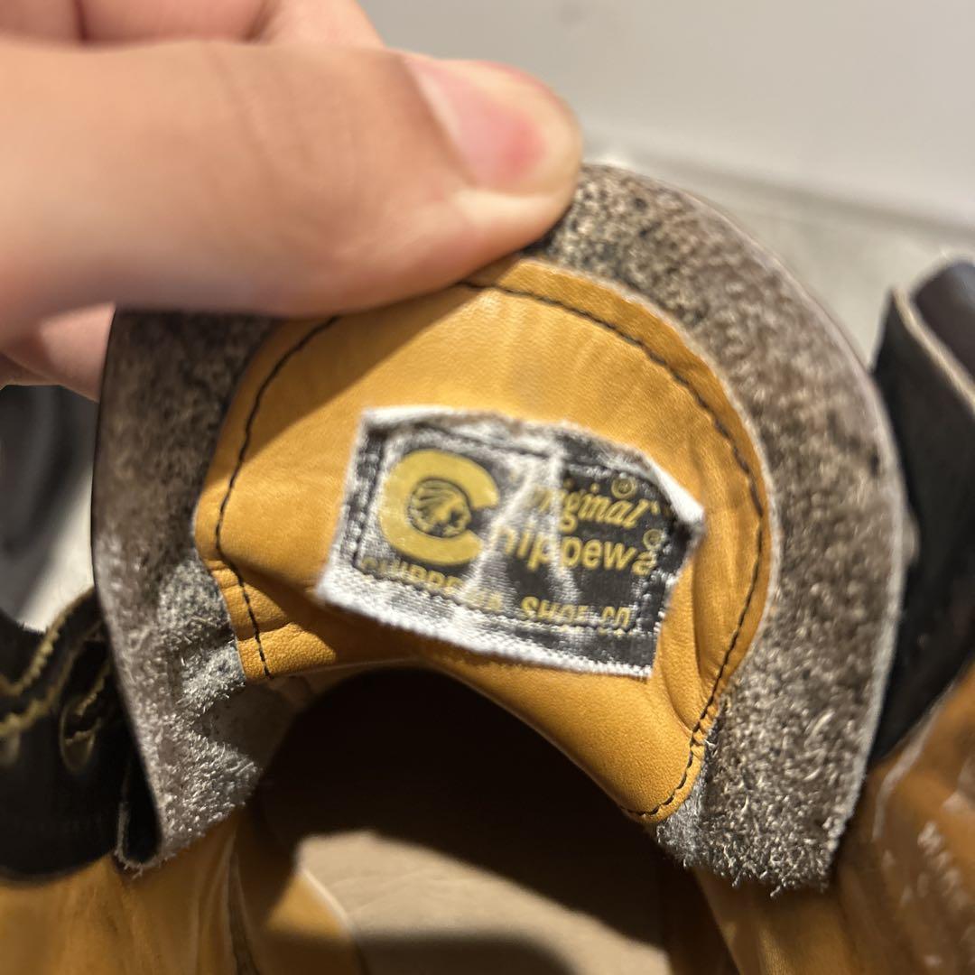 Chippewa Original ワークブーツ ブラック