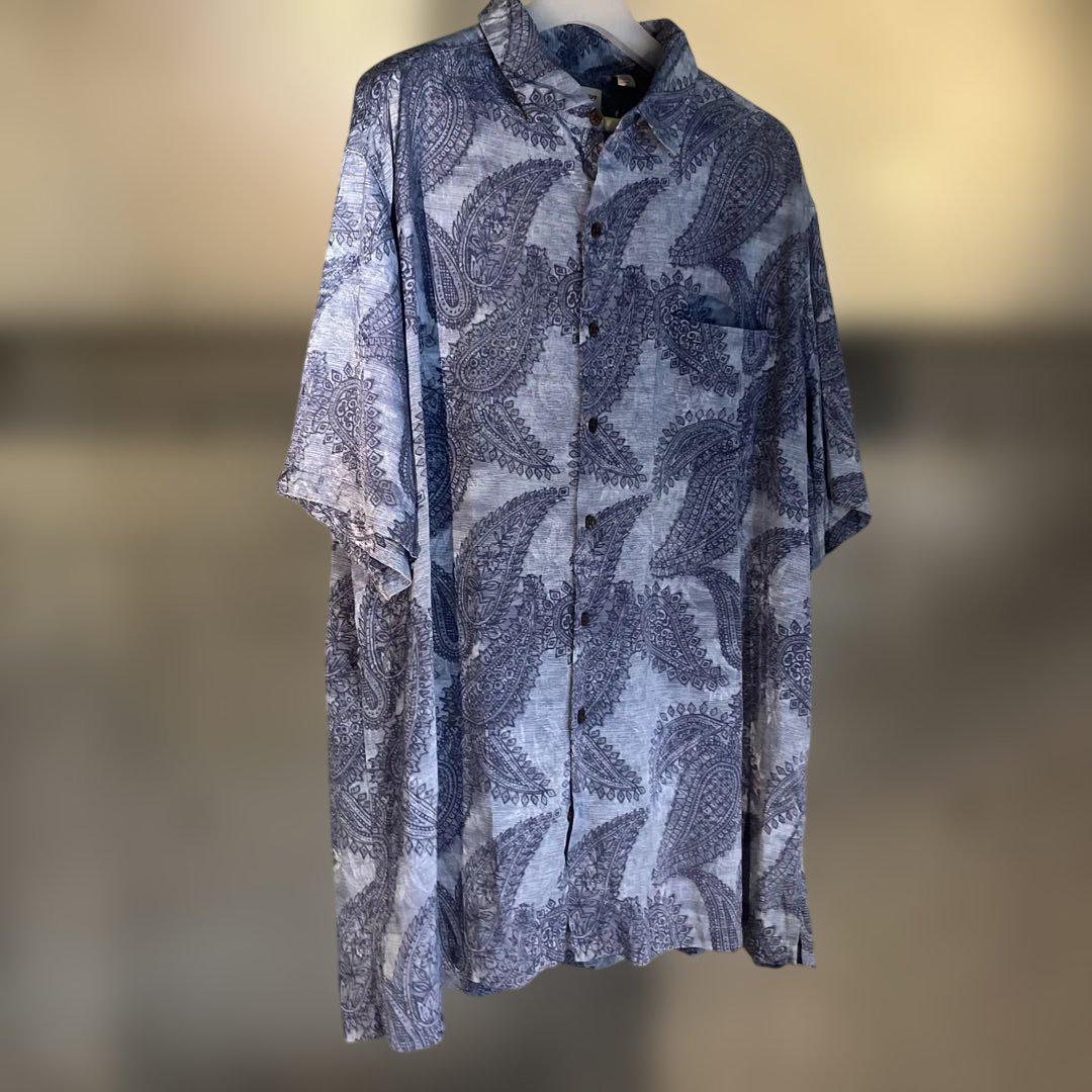 Silk Rayon Paisley BIG Shirt