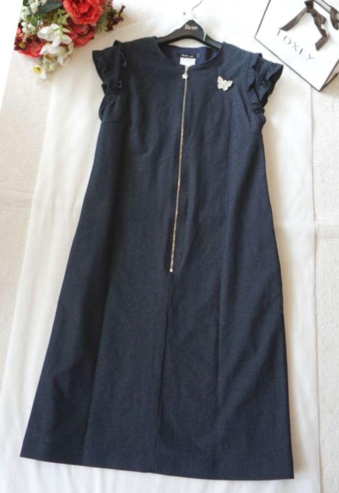 極美品♡ルネ♡デニムワンピース enot.in.ua