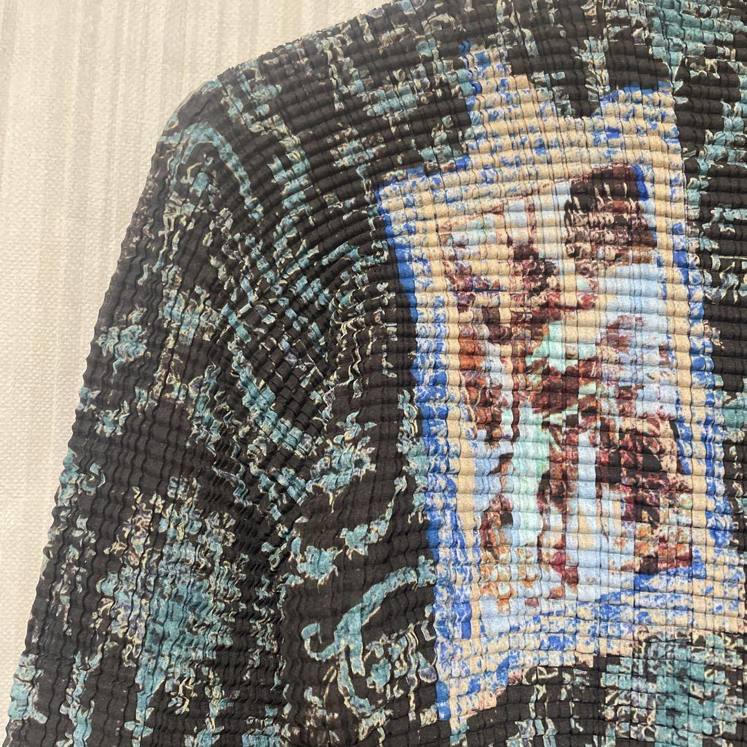 WHITE LABEL⭐️ISSEY MIYAKE 長袖トップス プリーツ加工 レディース