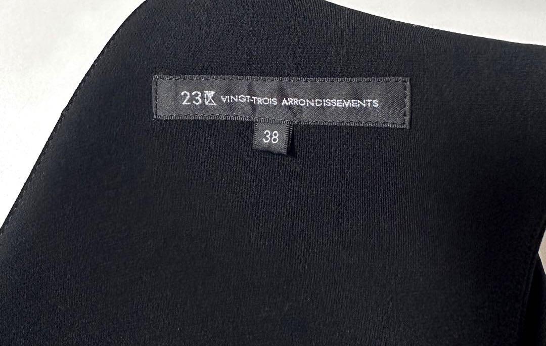 【美品】23区 トリアセダブルクロス オールインワン サロペット awardsandwinners.com