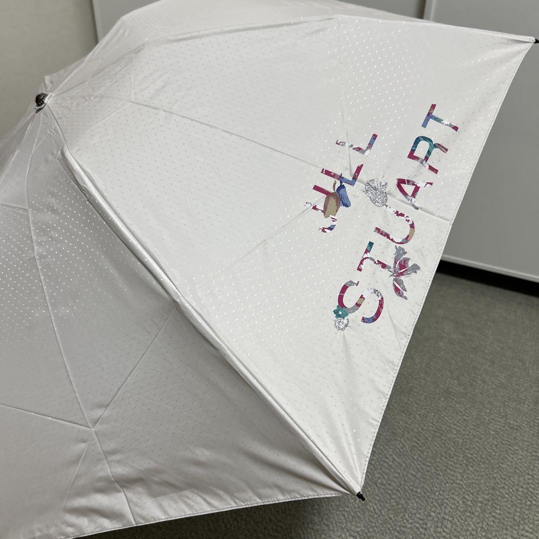 ジルスチュアート　日傘　傘　折りたたみ傘　晴雨兼用　軽量