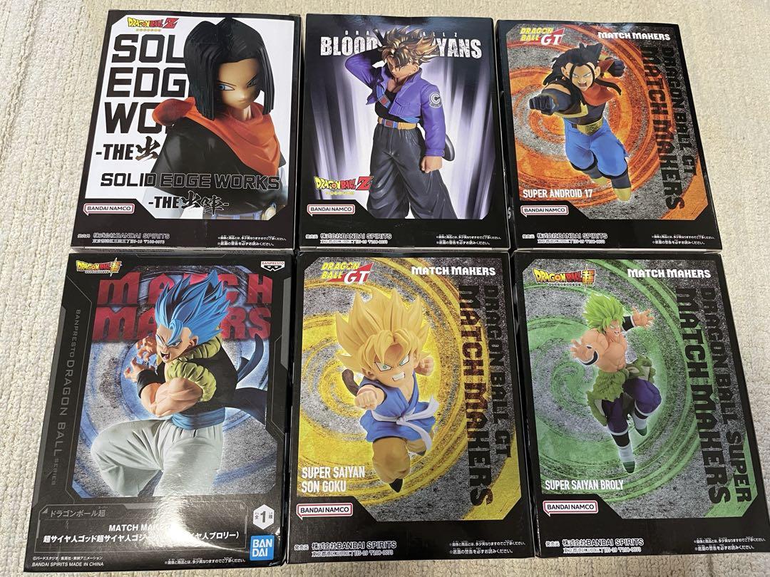 【新品】ドラゴンボール マッチメーカーズ フィギュア 6体セット