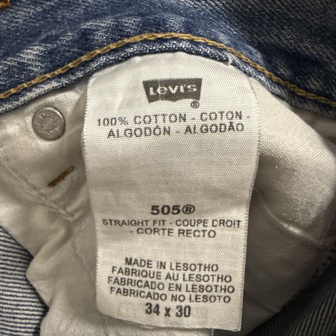 Levi's 505 W34 L30 レソト製