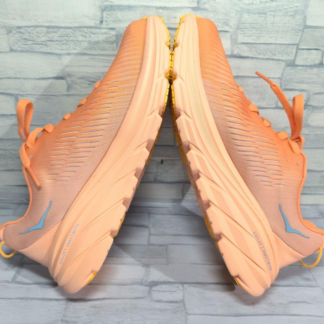 新品未使用　HOKA　リンコン3 コーラルピンク 　22cm