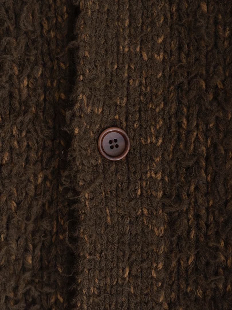 KotaGushiken Fisherman’s Wool Fur Jacket